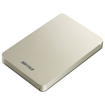 ＵＳＢ３．１（Ｇｅｎ．１）対応　耐衝撃ポータブルＨＤＤ　１ＴＢ　ゴールド　ＨＤ－ＰＧＦ１．０Ｕ３－ＧＬＡ　■お取り寄せ品