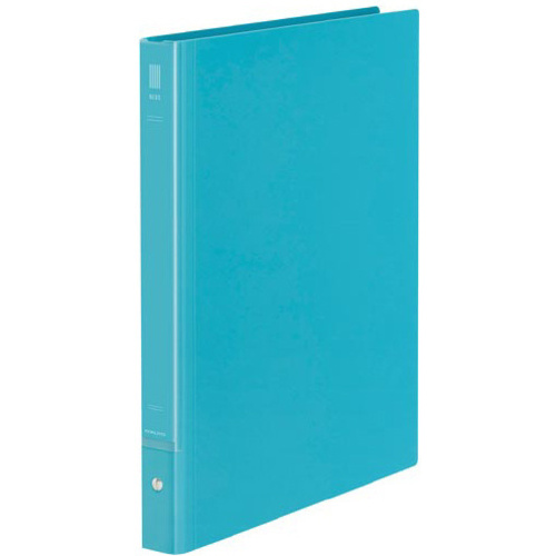 クリヤーブックＮＥＯＳ替紙式ミドルサイズ　青