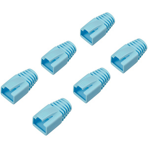 先付け用コネクター保護カバー６個入り　ブルー　ＢＬＡＢＲＪ４５ＢＬ６　■お取り寄せ品