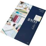 はがきサイズで使い切りやすいふせんラベル６面黄