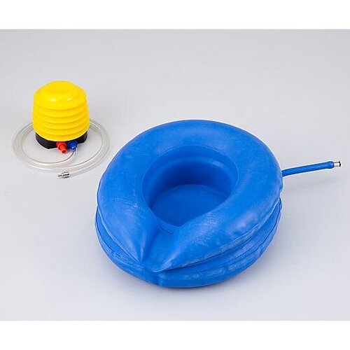 ブチルゴム便器　（エアーポンプ付）　ＭＯ５０２－ＩＩＲ　８－３８２３－０１
