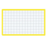 マグネット見出し　カード寸法４３×７４ｍｍ黄Ｘ５