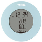 デジタル温湿度計　ライトブルー　ＴＴ－５８５ーＢＬ