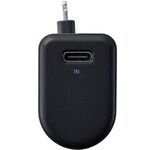 モバイルバッテリー／直挿し／１２Ｗ／Ｌｉｇｈｔｎｉｎｇ／ブラック　ＤＥ－Ｃ５８Ｌ－５０００ＢＫ　■お取り寄せ品