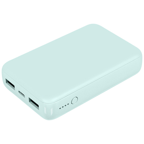 モバイルバッテリー／１００００ｍＡｈ／アイスミントブルー　ＯＷＬ－ＬＰＢ１００１２－ＩＢ　■お取り寄せ品