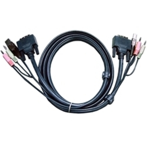 デュアルリンクＤＶＩ　ＫＶＭケーブル　３ｍ　２Ｌ－７Ｄ０３ＵＤ　■お取り寄せ品