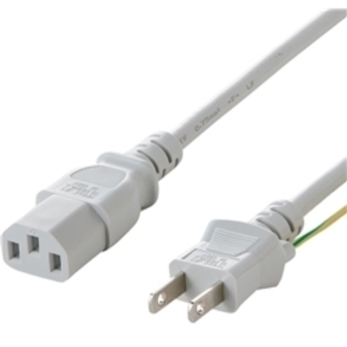電源コード（２Ｐ・２ｍ・グレー）　ＫＢ－Ｄ３３１５Ａ　■お取り寄せ品