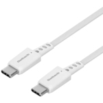 ＵＳＢケーブル／片引き巻取／Ｃ－Ｃ／ＰＤ６０Ｗ／９０ｃｍ／ホワイト　ＯＷＬ－ＣＢＫＲＰＣＣ９０－ＷＨ　■お取り寄せ品