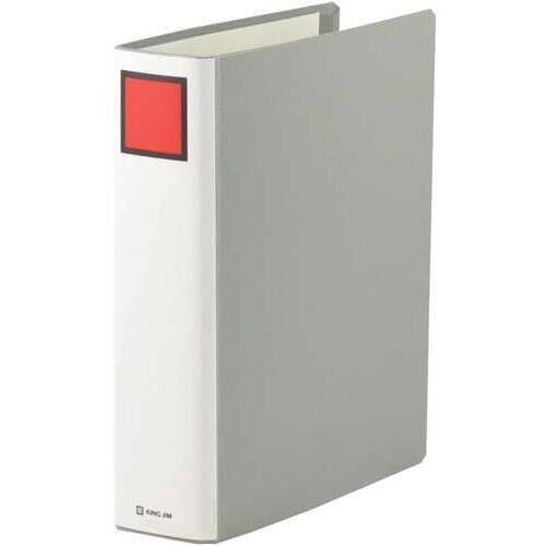 キングファイルＧ灰Ａ４縦　背幅７６ｍｍ