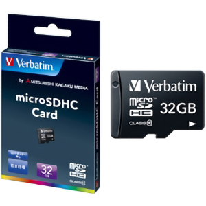 三菱ケミカルメディア microSDHCカード 32GB Class10 （SDアダプター
