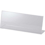 アクリルカード立てＬ型　２００×７６ｍｍ　１０個入