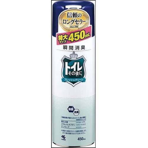 トイレその後に特大　フレッシュグリーン　４５０ｍｌ