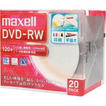 ＤＶＤ－ＲＷ録画用　２倍速　ＩＪ対応　２０枚Ｐ