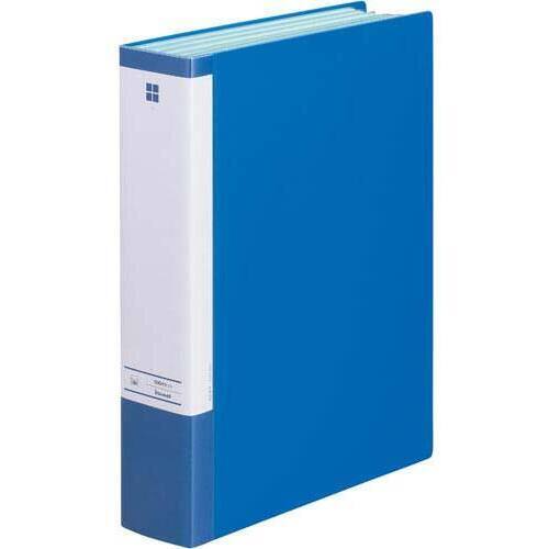 クリヤーブック　Ａ４縦　１００ポケット　青