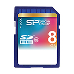 ＳＤＨＣメモリーカード　８ＧＢ　（Ｃｌａｓｓ１０）　永久保証　ＳＰ００８ＧＢＳＤＨ０１０Ｖ１０　■２営業日内届