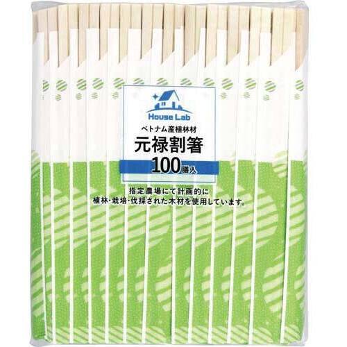 ＨｏｕｓｅＬａｂ元禄割箸袋入り