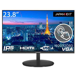 タッチパネルディスプレイ　２３．８型／１９２０×１０８０／ブラック　ＪＮ－ＩＰＳ２３８ＦＨＤ－Ｔ　■２営業日内届