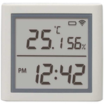 デジタル時計搭載　スマート温湿度計　ＲＳ－ＢＴＴＨＭ１　■２営業日内届