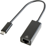 ＵＳＢ　Ｔｙｐｅ－Ｃ　ｔｏ　ＧｉＧＡ　ＬＡＮ　ＢＬＡＣＫ　ＧＰ－ＣＲ４５ＧＨ／Ｂ　■お取り寄せ品