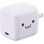 ＡＣ充電器／ＵＳＢ　ＰＤ／６５Ｗ／ＵＳＢ－Ｃｘ１／しろちゃん　ＭＰＡ－ＡＣＣＰ８５６５ＷＦ　■２営業日内届