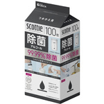 スコッティ　ウェット　除菌　アル　詰替　１００枚