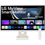 スマートモニター　２４．５型／ホワイト／ＷｅｂＯＳ２３／スタンド型　２５ＳＲ５０Ｆ－Ｗ　■お取り寄せ品