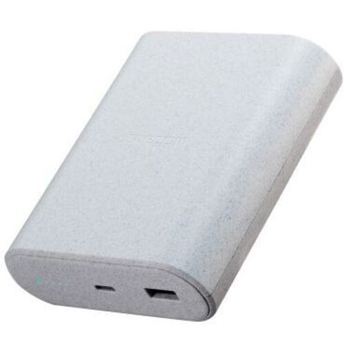 モバイルバッテリー／ナトリウムイオン／４５Ｗ／９０００ｍＡｈ／ライトグレー　■お取り寄せ品