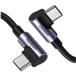 ＵＳＢ－Ｃ　両端Ｌ字　急速充電ケーブル　２ｍ