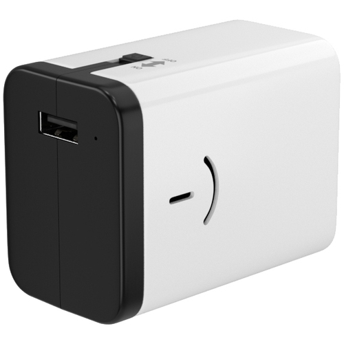 モバイルバッテリー／乾電池式／ホワイト　ＯＷＬ－ＤＢ４Ｕ１－ＷＨ　■お取り寄せ品