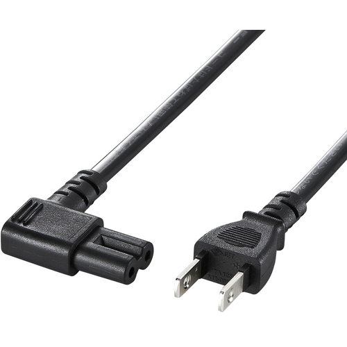 電源コード（２Ｐ・Ｌ型コネクタ・２ｍ）　ＫＢ－ＤＭ２Ｌ－２　■お取り寄せ品
