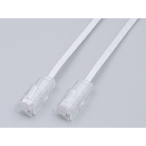 ＴＥＬ／ＬＡＮ兼用フラットケーブル　ＣＡＴ６　１ｍ　ＴＥＷ－Ｆ０１０　■お取り寄せ品