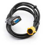 ＺＱ６１０　ＺＱ６２０　ＺＱ６３０　Ｐｌｕｓ　シリアルケーブル　ＰＣ接続用　ＤＢ－９　６ｆｔ　Ｚｅｂｒａ　■お取り寄せ品