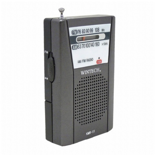 ＡＭ／ＦＭポータブルラジオ