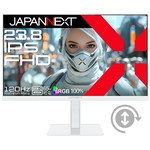 液晶ディスプレイ　２３．８型／１９２０&times;１０８０／ホワイト　ＪＮ－２３８ＩＰＳ１２０Ｆ－ＨＳＰＣ６－Ｗ　■２営業日内届