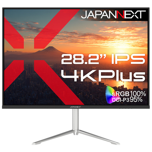 液晶ディスプレイ　２８．２型／３８４０&times;２５６０／ブラック　ＪＮ－２８２Ｅｉ４ＫＰ　■２営業日内届