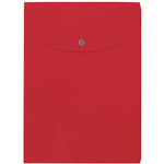 ポケット付エンベロープマチ付縦　レッド１０冊