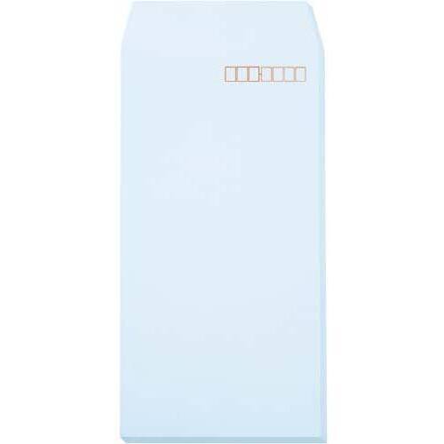 【超ＳＡＬＥ対象品】オリジナルソフトカラー封筒　長３　ブルー　１００枚