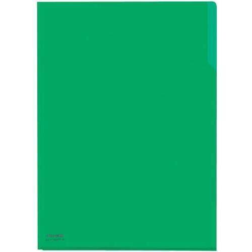 クリヤーホルダー１０　ＰＰ　Ａ４　緑×５冊
