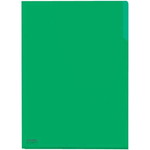 クリヤーホルダー１０　ＰＰ　Ａ４　緑×５冊