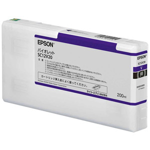 ＳｕｒｅＣｏｌｏｒ用　インクカートリッジ／２００ｍｌ（バイオレット）　■お取り寄せ品