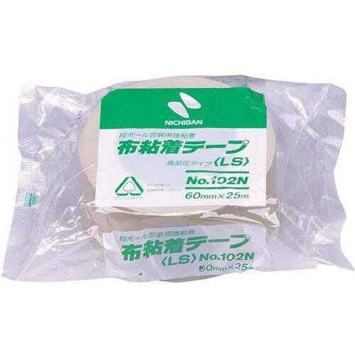 布テープ　Ｎｏ．１０２Ｎ　黄土　幅６０ｍｍ　１巻