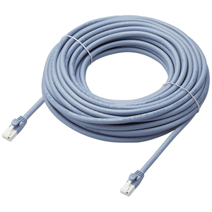 ＬＡＮケーブル／ＣＡＴ６Ａ対応／１５ｍ／ヨリ線／ブルー　ＬＤ－ＧＰＡＴ／ＢＵ１５／ＲＳ　■２営業日内届