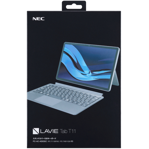 ＬＡＶＩＥ　Ｔａｂ　Ｔ１１　スタンドカバー付きキーボード　ＰＣ－ＡＣ－ＡＤ０３５Ｃ　■お取り寄せ品