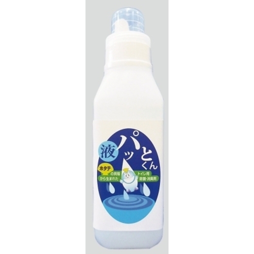 液パッとくん（ポータブルトイレ用除菌消臭剤）　５００ｍＬ　８－６３５５－０１　●ご注文は２個から