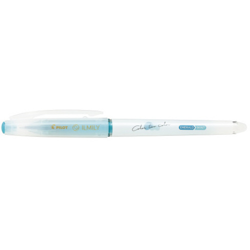 イルミリー　カラートゥーカラーボールペン　０．４ｍｍ　エメラルド・ミント　１０本