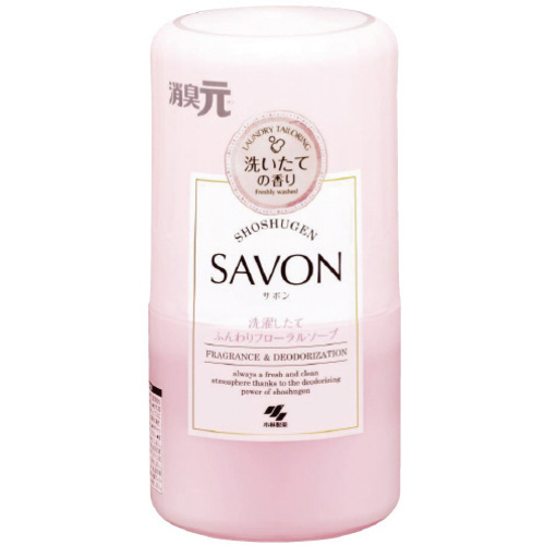 小林製薬 消臭元SAVON ふんわりフローラルソープ×4 087534X4