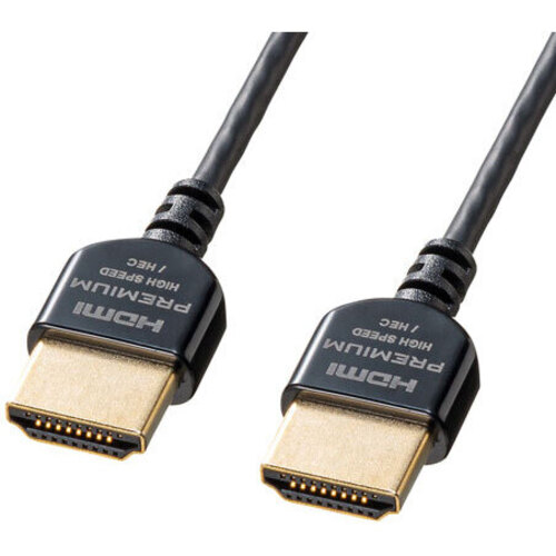 プレミアムＨＤＭＩケーブル（スーパースリムタイプ・１ｍ）　ＫＭ－ＨＤ２０－ＰＳＳ１０　■お取り寄せ品