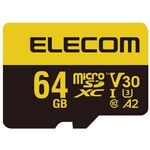 ＭｉｃｒｏＳＤＸＣカード／高耐久／Ｖ３０／ＵＨＳ－Ｉ　Ｕ３／６４ＧＢ　ＭＦ－ＨＭＳ０６４ＧＵ１３Ｖ３　■お取り寄せ品