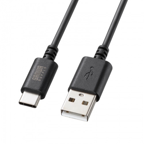ＵＳＢ　２．０　Ｔｙｐｅ－Ｃケーブル（Ｃ－Ａ・２ｍ・ブラック）　ＫＵ－ＣＡ２０ＢＫ　■お取り寄せ品