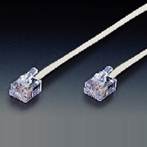 モジュラーコード　６極４芯タイプ（１．５Ｍ）　白色　ＴＦ－１１５ＷＴ　■お取り寄せ品